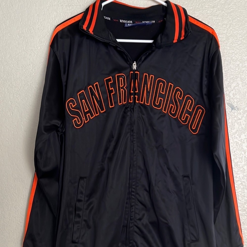 RENEGADE Black San Francisco Giants Full Zip Jacket